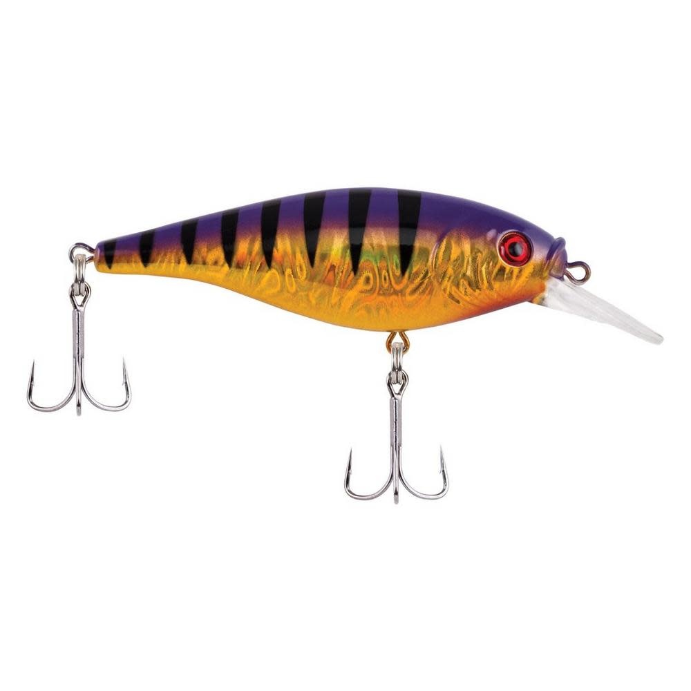 Flicker Shad 7 Shallow Purple Tiger 3-6' - Zone Chasse et Pêche