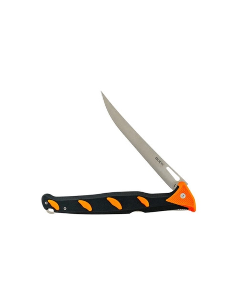 Buck Knives Couteau à Fileter 6'' Pliant Orange et Gris
