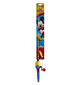 Shakespear Combo Canne et Moulinet Pour Débutant (1pc) 2'6 Medium Mickey