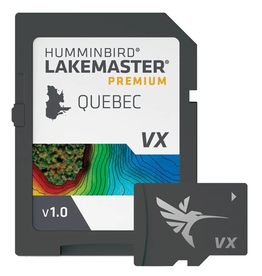 Humminbird Carte GPS Numérique Lakemaster Premium Québec