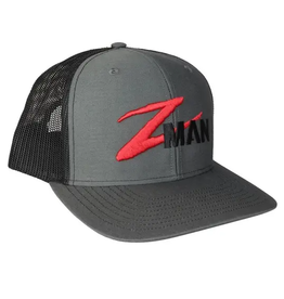 Zman Casquette Camionneur Gris et Noir