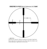 Vortex Optics Lunette de Visée/Téléscope Crossfire II 3-9X40 V-Plex