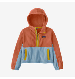 Patagonia Chandail à Capuche Microdini Cropped Pour Enfant