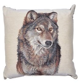 EDC Coussin Loup 18X18