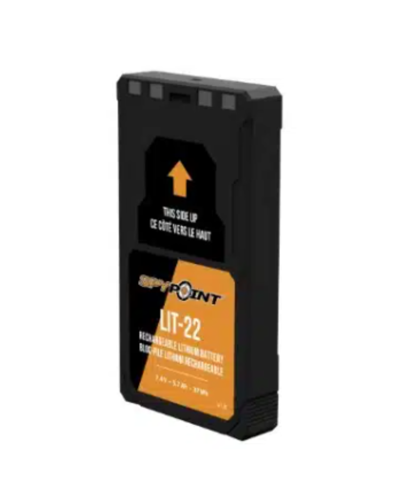 Spypoint Batterie au Lithium Rechargeable Lit-22