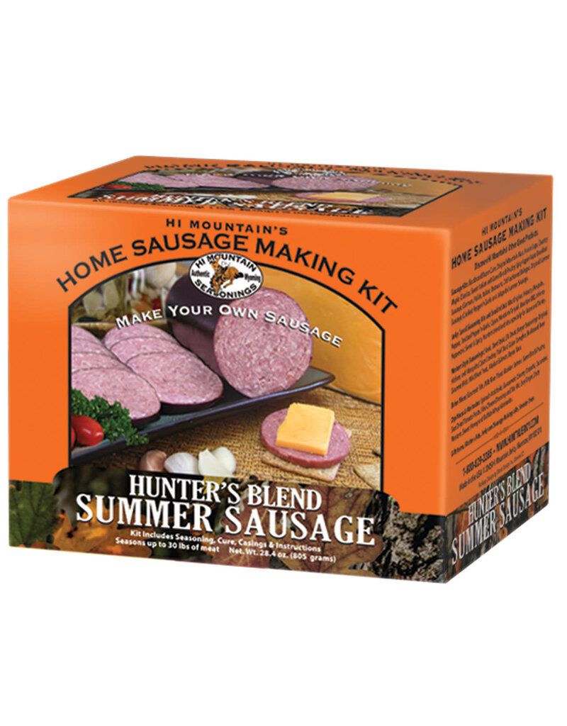 Hi Mountain Seasonings Kit de Fabrication de Saucisses à la Maison Mélange Hunter Summer Sausage