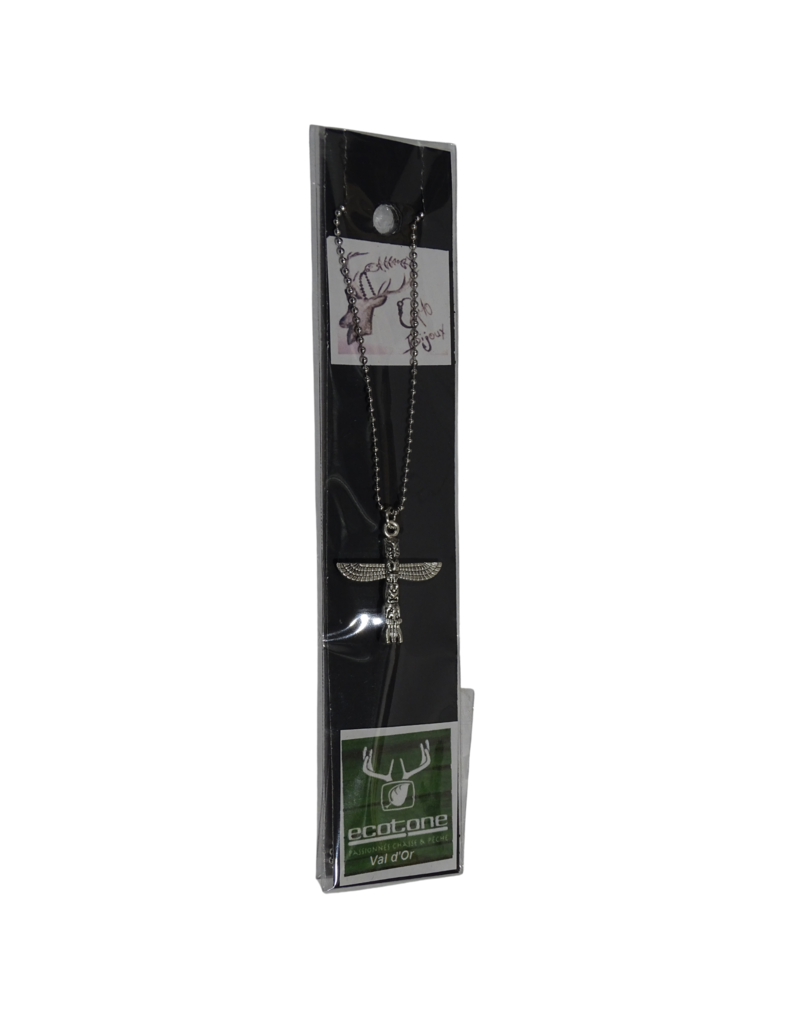 Camo Bijoux Collier en Chaine Totem Argent