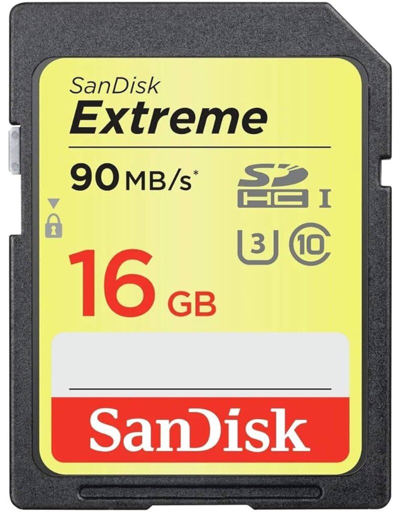 Ecotone Carte Memoire Sandisk Extreme 16Gb