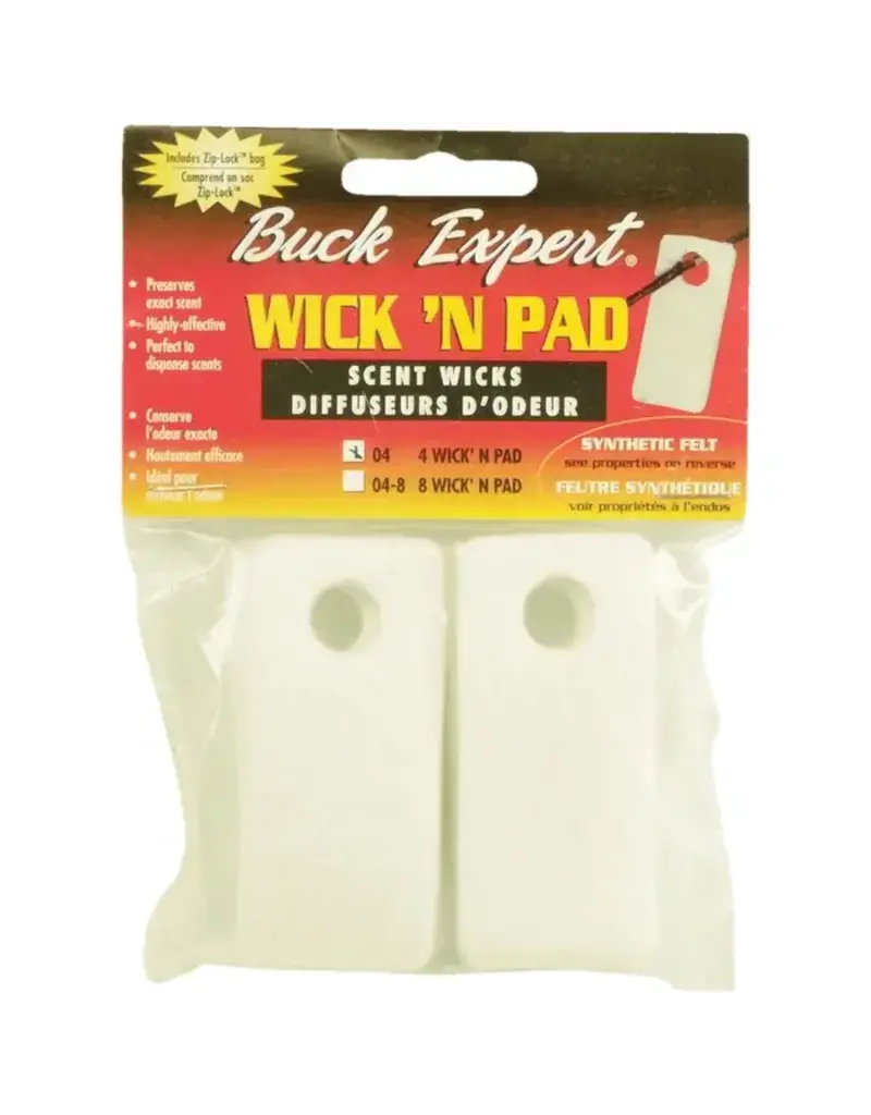 Buck Expert Buck Expert Wick'N Pad Diffuseur D'Odeur