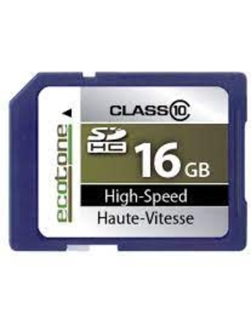 Ecotone Carte Mémoire Sdhc Classe 10 16Gb