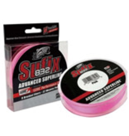 Sufix Fils a Peche Tressé Rose 20LB 150 Y