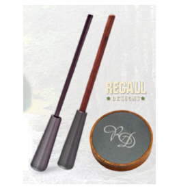 Recall Designs Appeau Friction Pot En Bois/Alum + 2 Batons