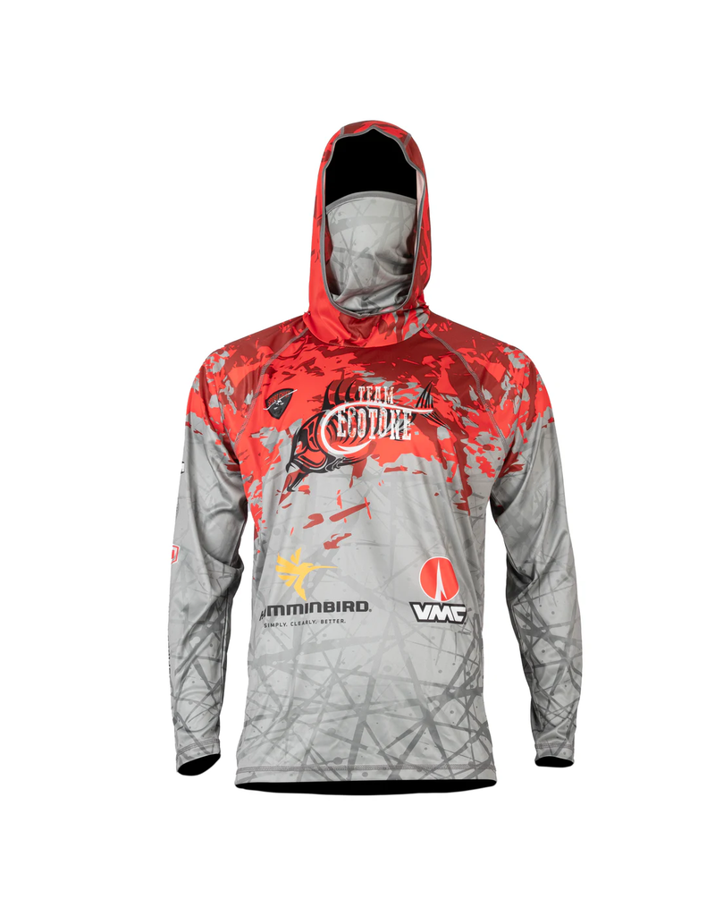 Ecotone Chandail à Capuche Écotone Sublimé Rouge Pour Homme