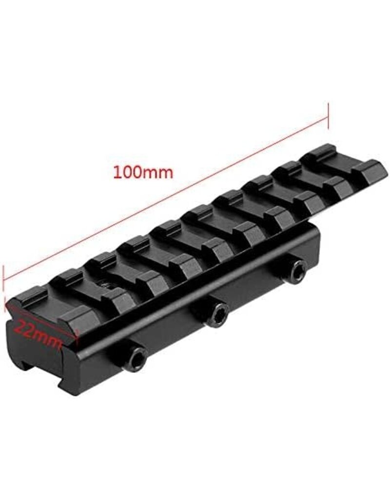 tactical Dovetail Scope Extend Mount 11mm to 20mm