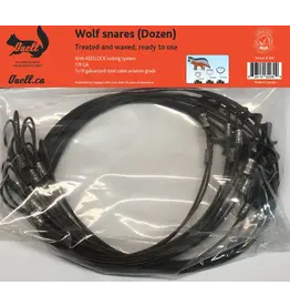 Ouell Collets à Loup Traités 1/8 Keeflock 7x19 (Douzaine)