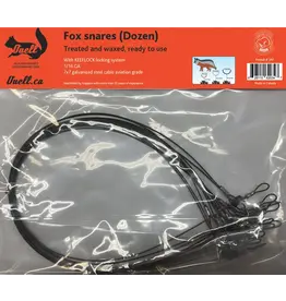 Ouell Collets à Renard et Lynx Traités 1/16 Keeflock 7x7 (Douzaine)