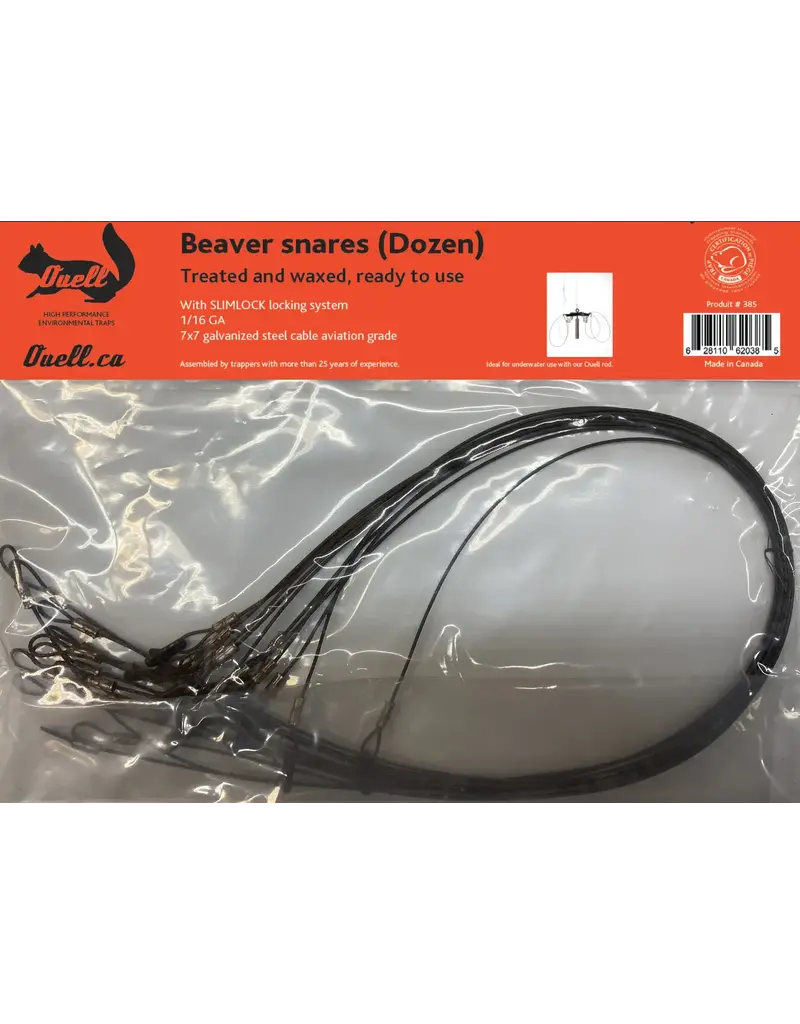 Ouell Collets à Castor Traités 1/16 Slimlock 7x7 (Douzaine)