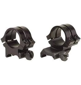 Weaver Montures High Matte Extension Ring Quad Lock - Aircraft Aluminum 1''
