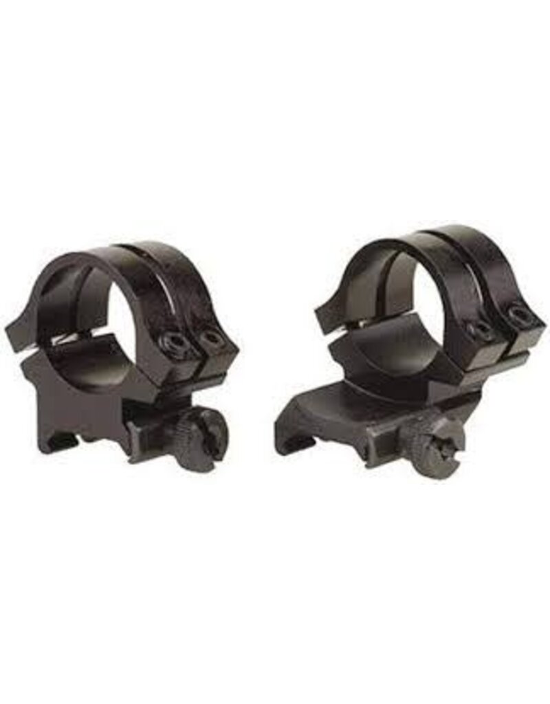 Weaver Montures High Matte Extension Ring Quad Lock - Aircraft Aluminum 1''