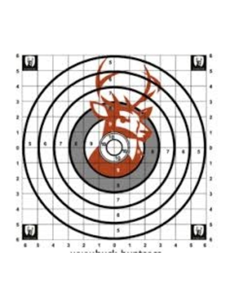 Buck Hunter Cible de Tir Individuelle en Papier