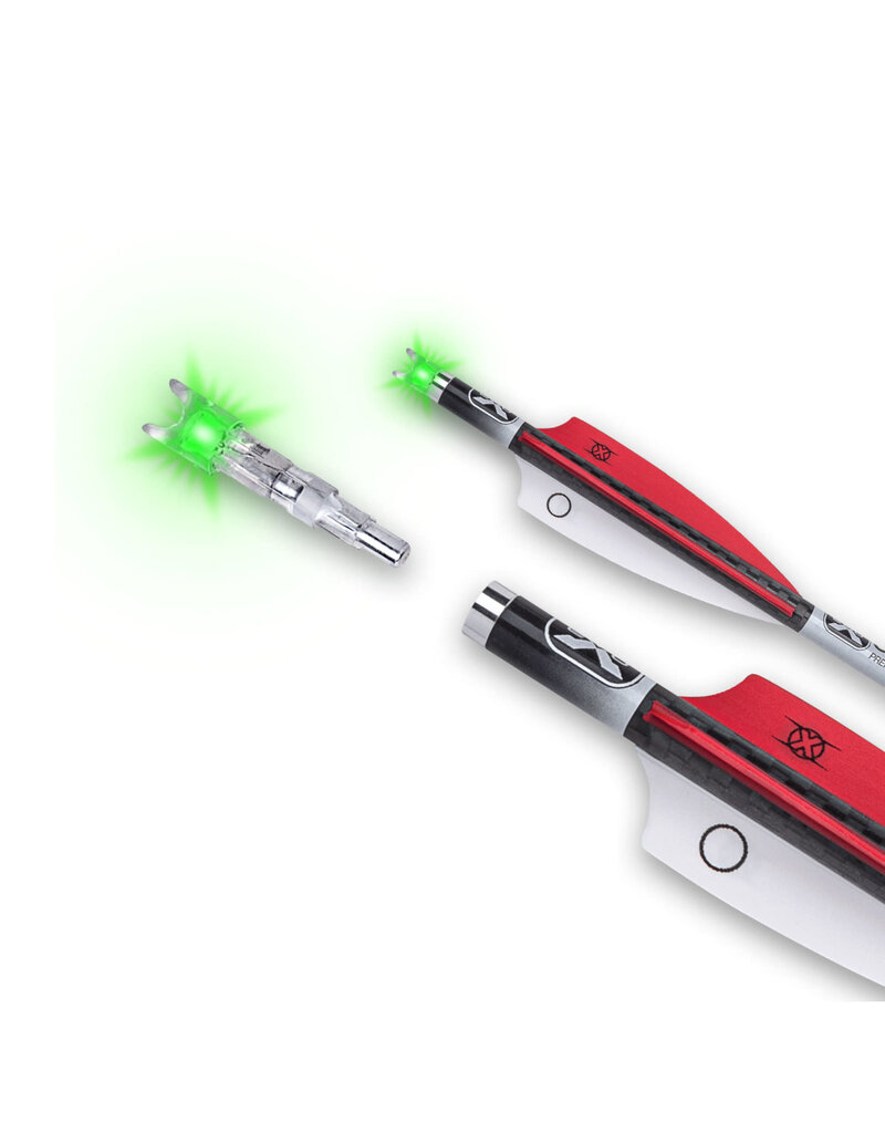 Ten Point Encoche d'Arbalète Lumineuse Alpha-Blaze pqt 3