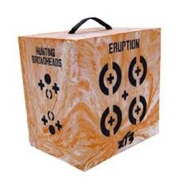 Zone T3 Cube Eruption 13,5 x 13,5 x 10 Régulier, 400 p/s Orange Marbré