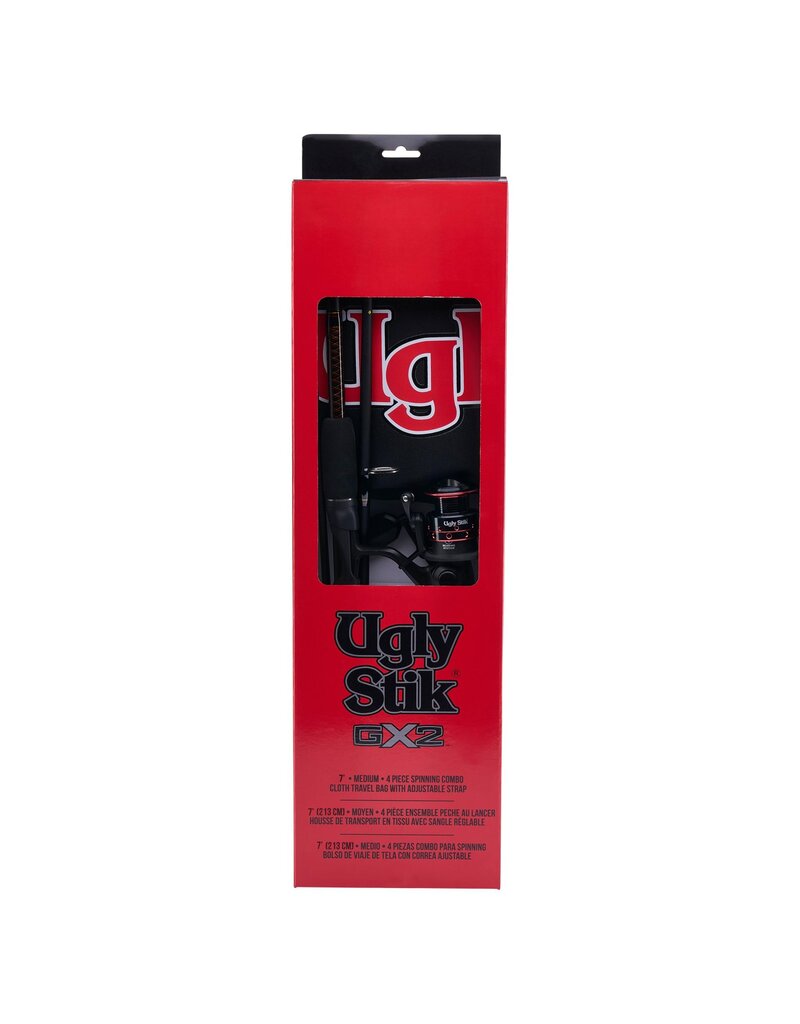 Ugly Stick Combo Canne De Voyage Lancer Léger Ugly Stik GX2 (4Pcs)