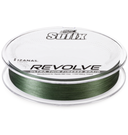 Sufix Fil a Pèche Tressé Revolve 12 lb Vert 200 Verge