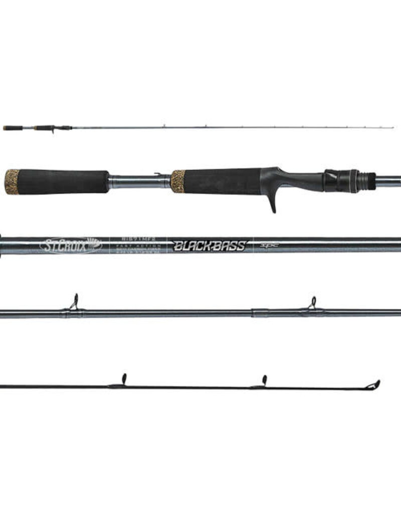 St-Croix Canne à Pêche Série Black Bass 6'8'' Medium-Extra Fast