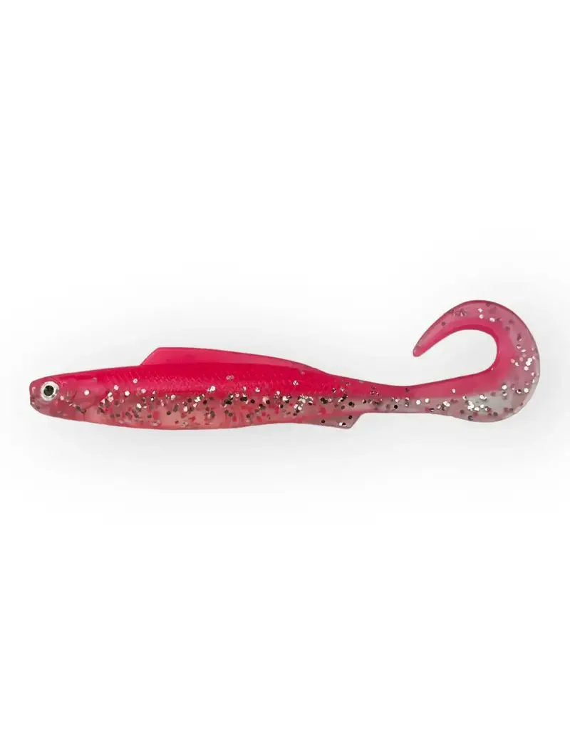 Malades de Pêche Mme. Wally Curly Tail MDP / Pqt 8