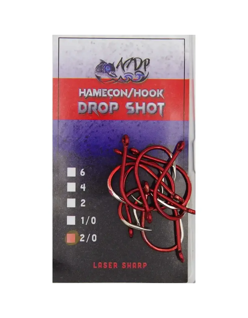 Malades de Pêche Hameçon drop shot laser sharpening 10/paquet