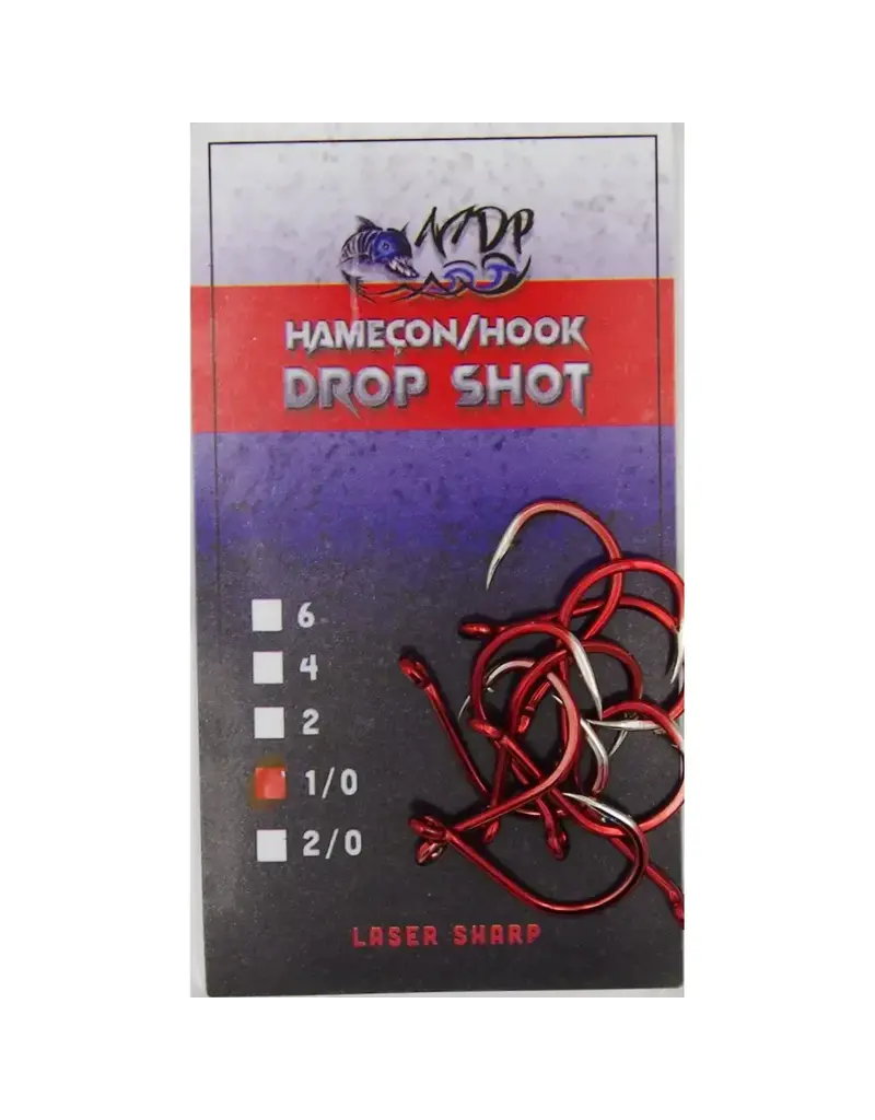 Malades de Pêche Hameçon drop shot laser sharpening 10/paquet