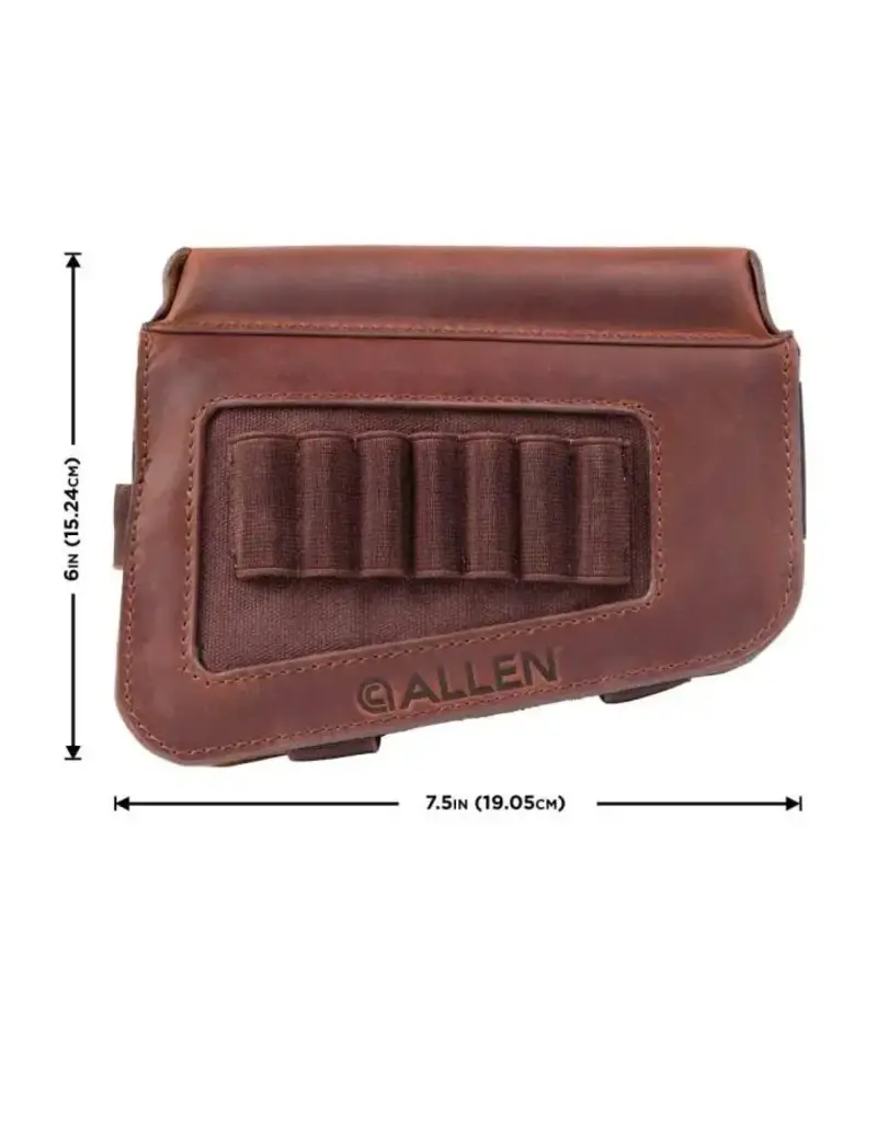 Allen Porte-Cartouches En Cuir Pour Crosse