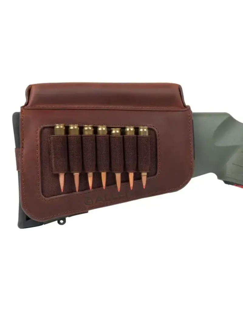 Allen Porte-Cartouches En Cuir Pour Crosse