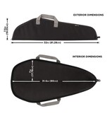 Allen Durango Rifle Case - 32in - Black/Gray