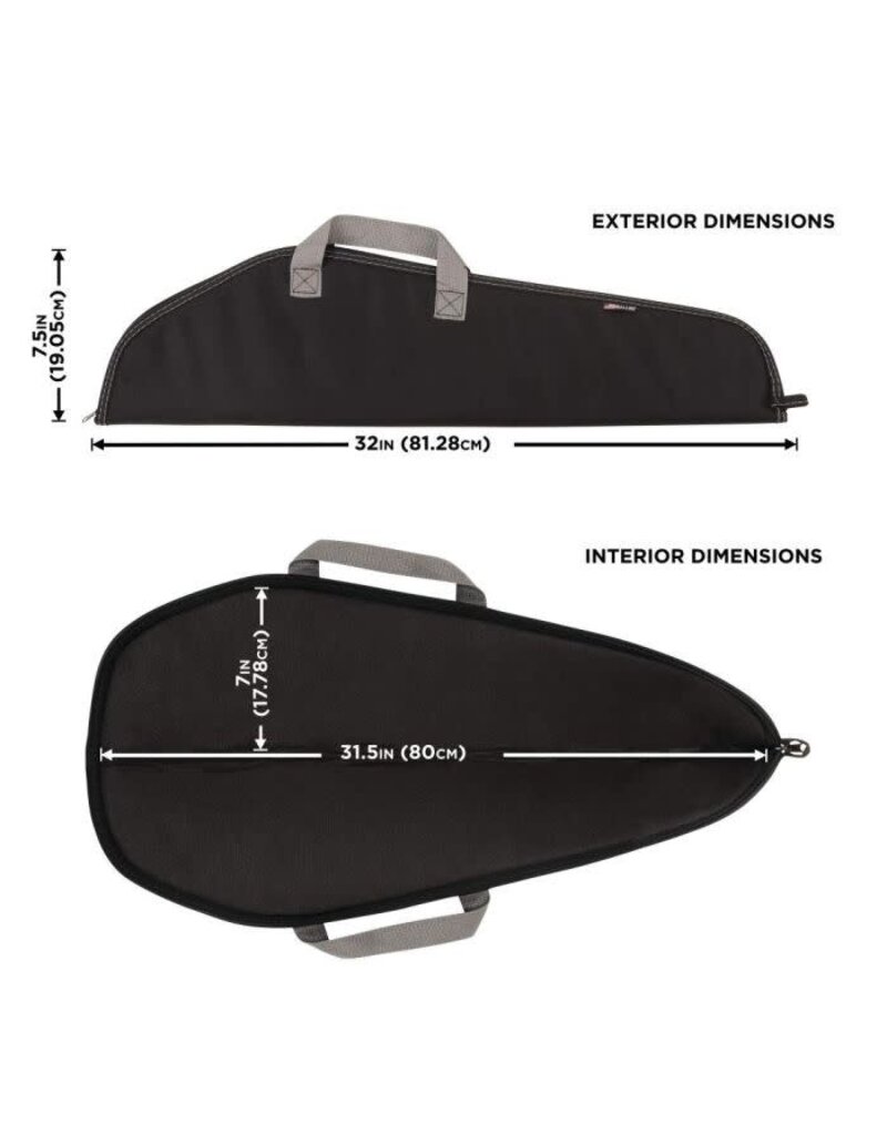 Allen Durango Rifle Case - 32in - Black/Gray