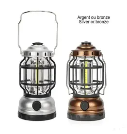 Grande  Lanterne de Camping à Intensité Variable 250 Lumens