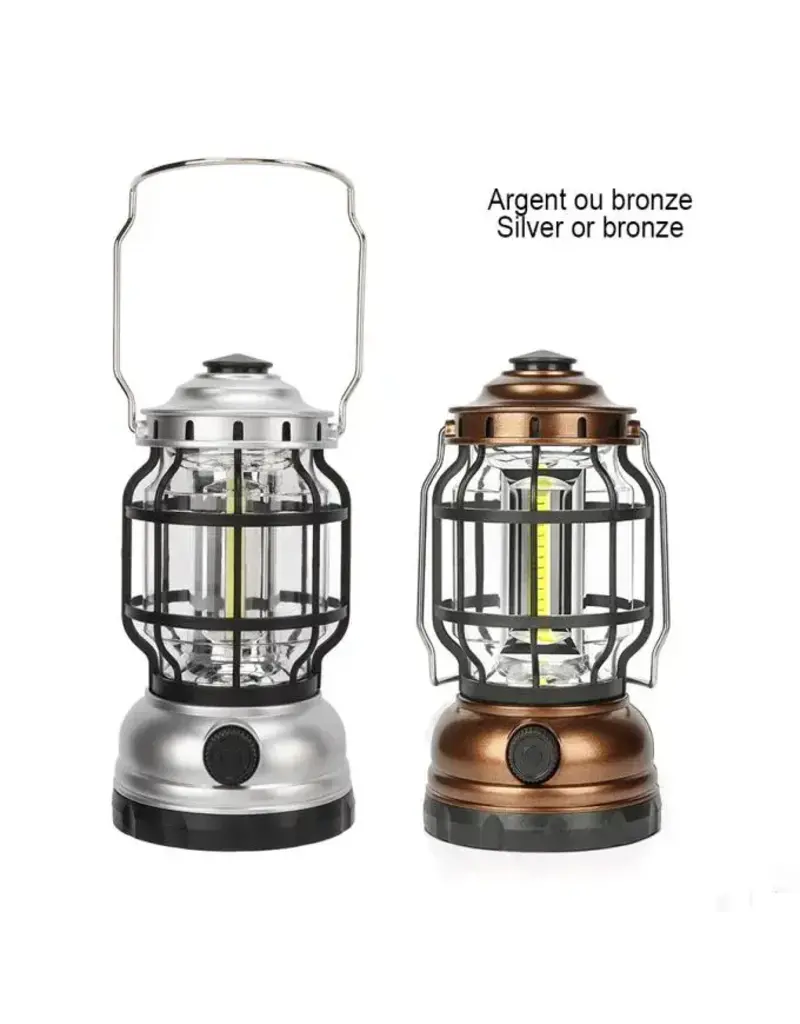Grande  Lanterne de Camping à Intensité Variable 250 Lumens