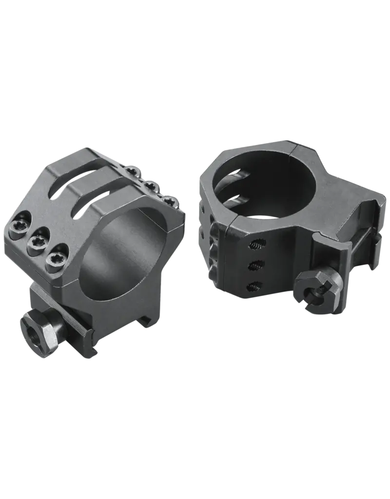 Weaver Weaver 48356 Six-Hole Tactical-Style Scope Rings, 30mm Med- Matte