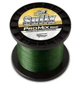 Sufix Fil à Pêche Promix Braid 30lbs Lo-Vis Vert 3500 Yds