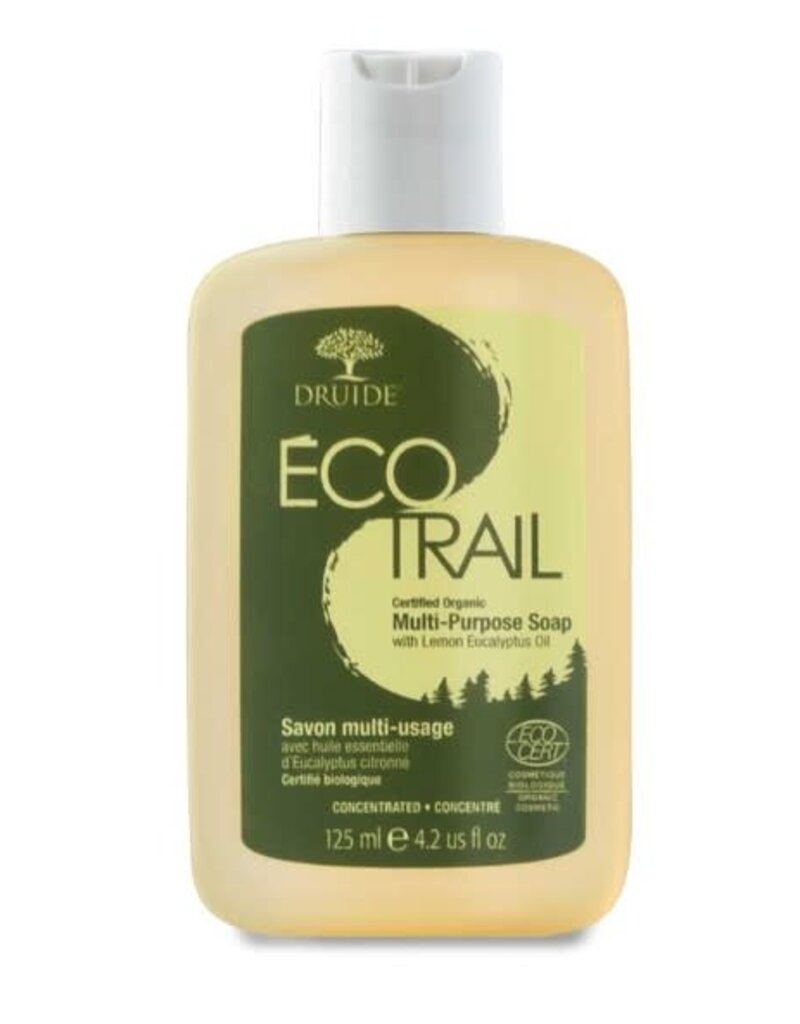 Druide Savon Multi-Usage avec Huile Essentielle d'Eucalyptus Citronné