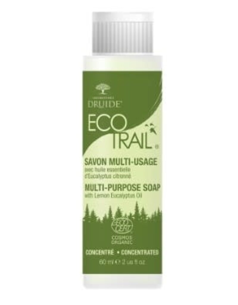 Druide Savon Multi-Usage avec Huile Essentielle d'Eucalyptus Citronné