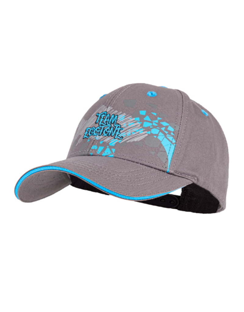 Ecotone Casquette Team Ecotone Pour Femme Gris et Bleu
