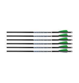 Excalibur Flèches pour Arbalète V-Flight Pro avec Rhino V-Nock 18'' (Pqt 6)