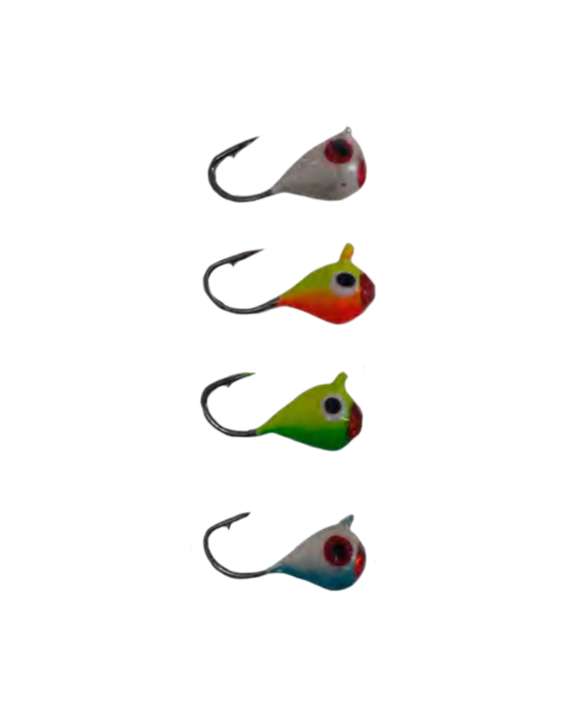HT Fishing Gear Carte de 12 Marmooska Ruby Jig