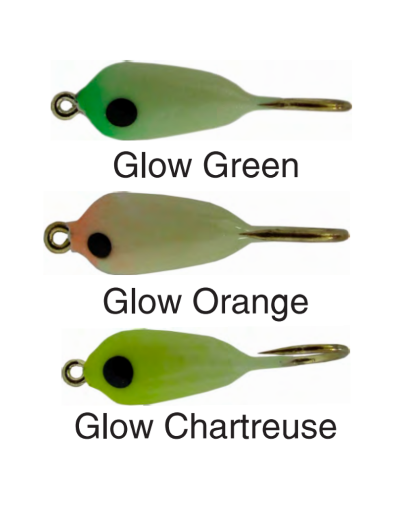 HT Fishing Gear Carte de 12 Luna Leurre Size 6