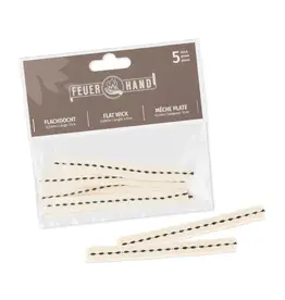 Fuerhand Mèches pour Lampe à Huile (Pqt 5)