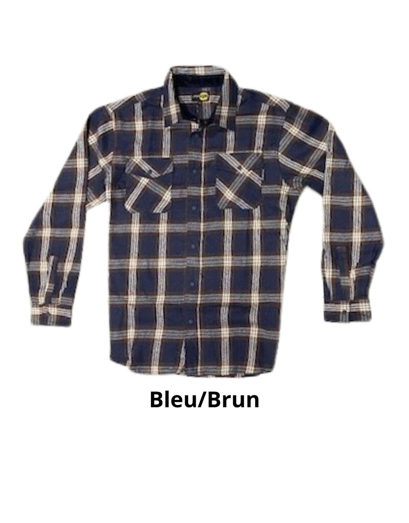 Jackfield Chemise à Carreau en Flanelle