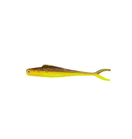 Malades de Pêche Mme Wally V-Tail 3.5''
