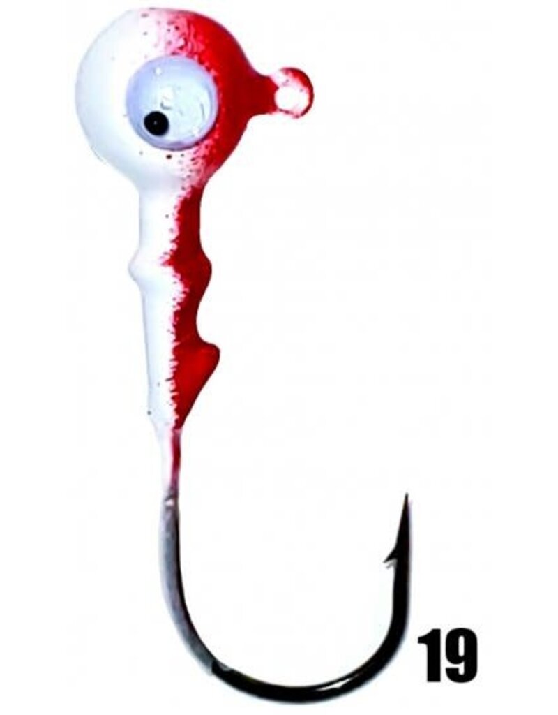 Jig-A-Jo Tête de Plomb Googly 1/4 Oz